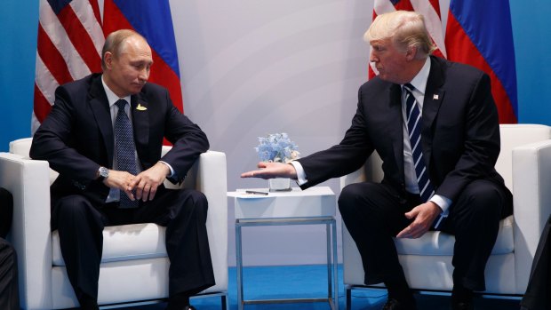 President Donald Trump finally met with Russian President Vladimir Putin at the G20 Summit.