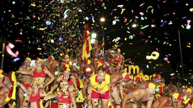Family friendly ... the Sydney Mardi Gras parade is set to become alcohol-free.