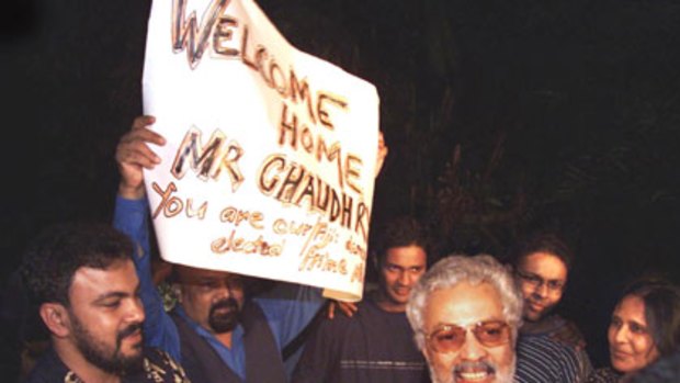 Mahendra Chaudhry ... after his release in 2000.