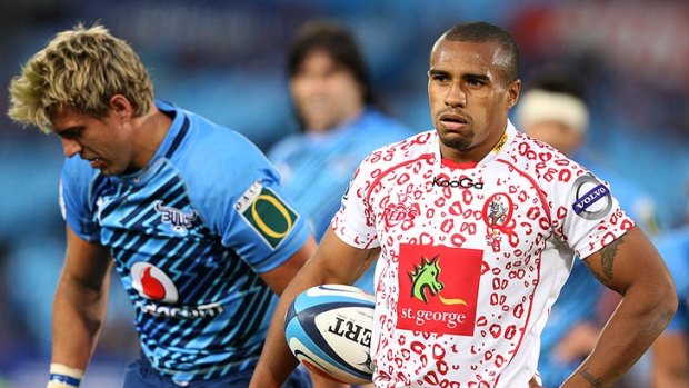 Will Genia during the Reds defeat at the hands of the Bulls in Pretoria.