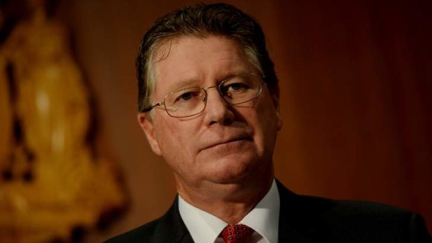 'Napthine, who among good qualities... is in danger of leaving an impression of a man with a foul temper who can be heavy-handed in his personal dealings.'