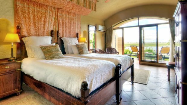 'Lizzie's suite' at Chobe Lodge.