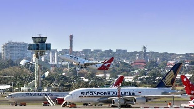 Sydney Airport's profits make up almost half those of the country's four largest airports.