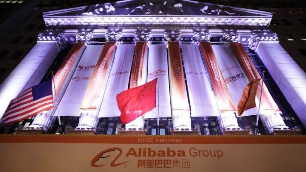 During Friday's session on he NYSE, 270 million Alibaba shares changed hands.