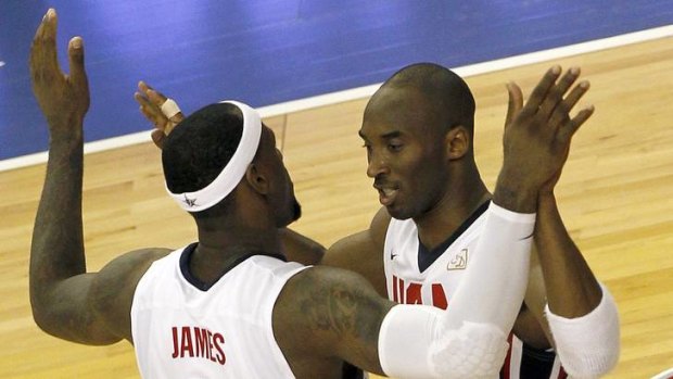 LeBron James and Kobe Bryant will be key figures in Team USA's shot at Olympic glory.