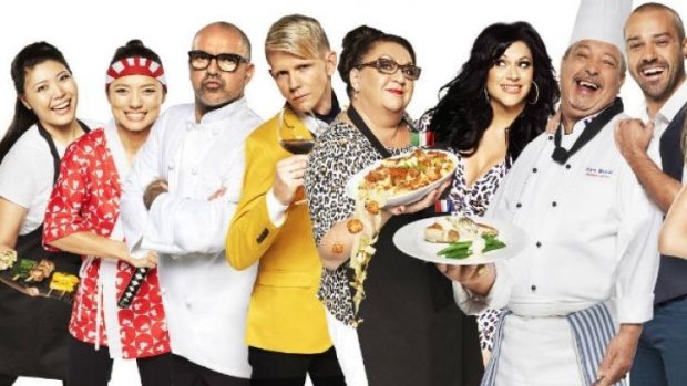 The restaurateur contestants on Channel Nine's <i>The Hotplate</i>, which Seven alleges is a rip-off of <i>My Kitchen Rules</i>.