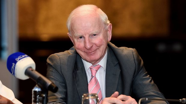 Patrick Hickey was arrested at his Rio hotel in connection with a large-scale fraud investigation. 