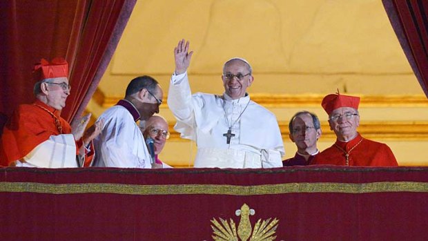 Pope Francis: won't live at the papal palace.