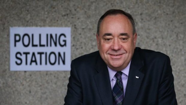To the brink of history: Salmond brought out the vote across Scotland.