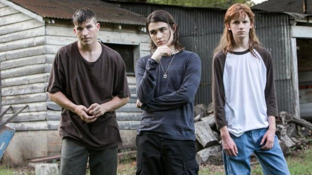 Kristopher Higgins, James Hamrick and Seth Meriwether play three teens accused of  satanic murder in <i>Devil's Knot</i>.