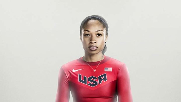 A product illustration released by Nike shows a Turbospeed suit, the official apparel for the US track and field team for the London Olympics.