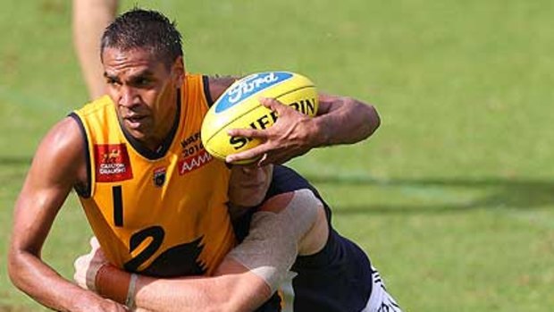 The West Coast Eagles have been casing out Andrew Krakouer as a possible recruit.