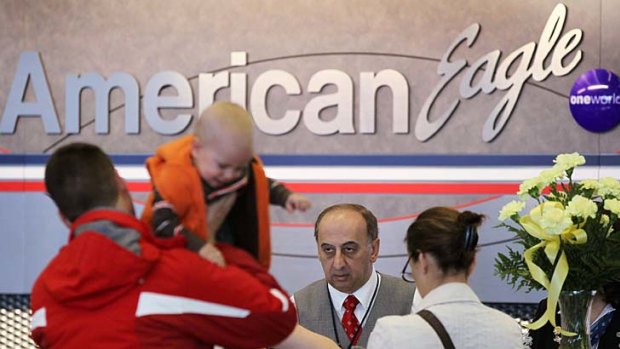 The US government fined American Eagle $US900,000 for repeated tarmac delays that stranded passengers on planes for more than three hours.