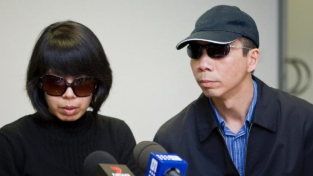 Robert Xie and his wife Kathy Lin in 2009.