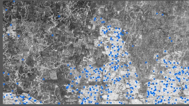 Israeli satellite image being used to identify potential water pipe leaks in Melbourne 