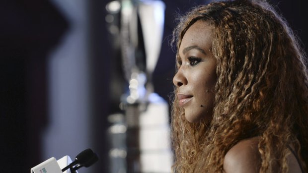 'I never want to retire': Serena Williams speaks to the media ahead of the WTA championships in Istanbul.