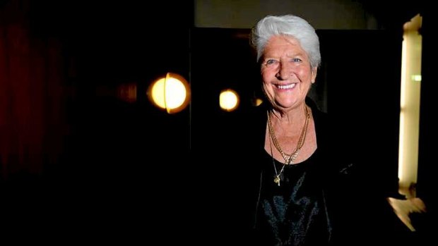 Dawn Fraser after being named Australia's freatest female athlete of all time at a ceremony at Parliament House in Canberra.