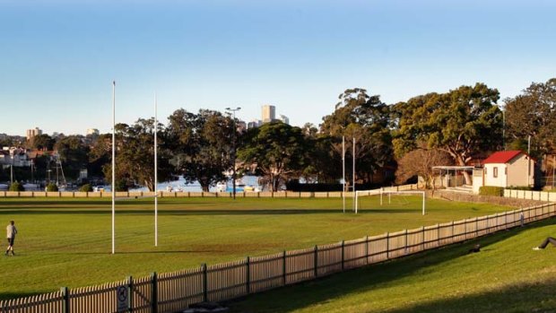 Where it all started for league ... Birchgrove Oval.