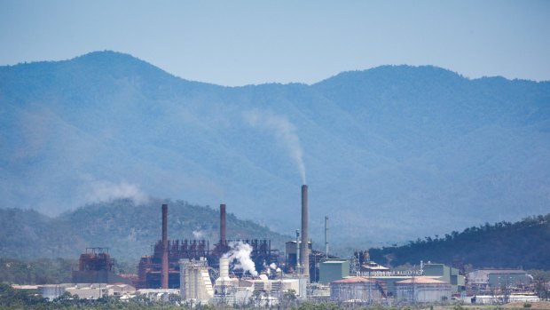 Clive Palmer's Queensland Nickel refinery.