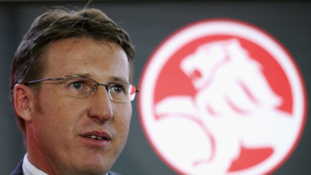 Retiring motor sport champion Mark Skaife...reportedly in financial trouble.