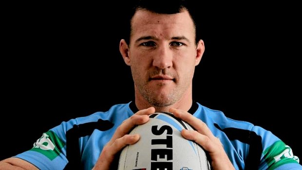 Injured ... NSW Blues and Sharks captain Paul Gallen.