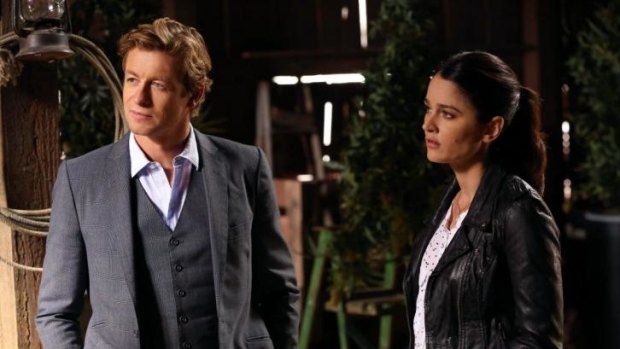 Australian who survived ... Simon Baker will continue on as <i>The Mentalist</i>.