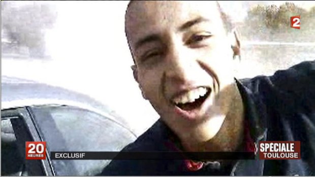 Siege ... French TV claims that this is Mohamed Merah.