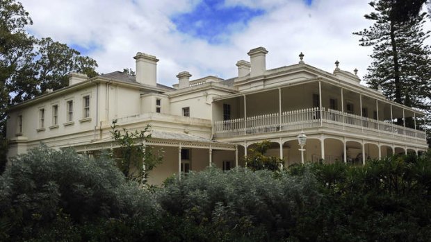 The grounds of Como House could become a high-end housing estate.
