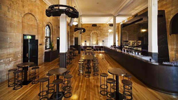 The Kazal's 'Bar 100' at 100 George Street in The Rocks, which they secured after the foreshore authority spent $6.5 million of taxpayers money renovating it before the lease was signed.