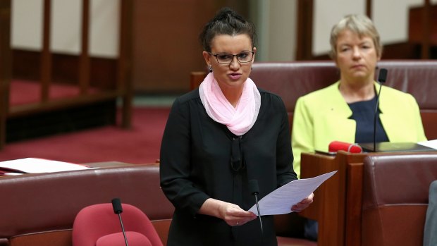 Jacqui Lambie announces her resignation from the Palmer United Party.