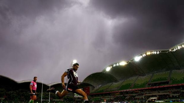 At the crossroads ... former Storm star Greg Inglis.