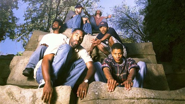 Historical significance: Jurassic 5 (pictured before their reunion) are back in business.