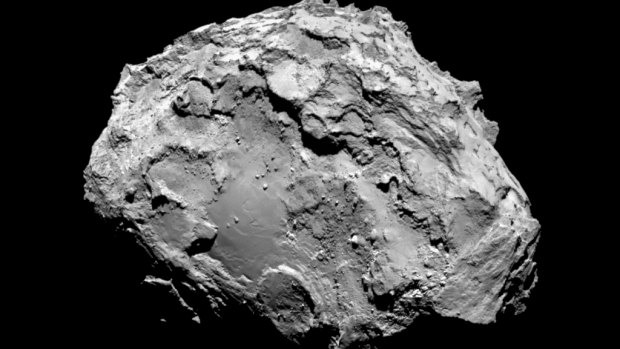 Rosetta's camera snaps Comet 67P/Churyumov-Gerasimenko.