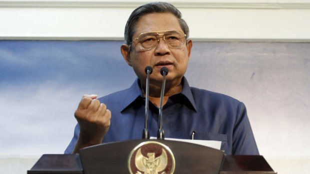 Seeking an explanation: Indonesian President Susilo Bambang Yudhoyono.
