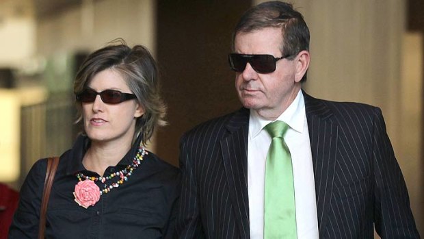 Peter Slipper and his wife Inge Jane-Hall Slipper.