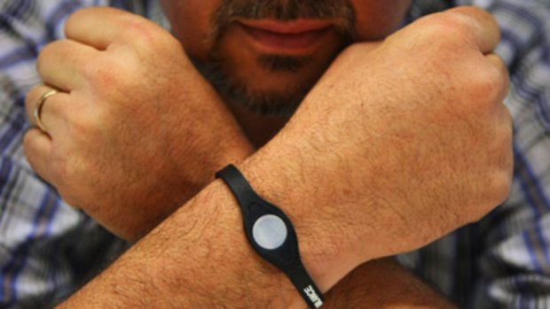 RMIT is studying the effects of the Power Balance wristband.