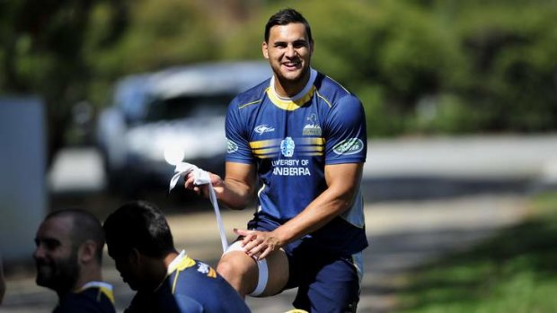 Brumbies player Jordan Smiler is ready to grab his chance if David Pocock is ruled out through injury.