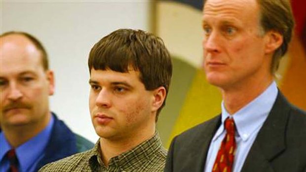 Found not guilty ... Isaac Turnbaugh, pictured  in court in 2004.