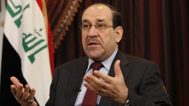 Iraqi Prime Minister Nouri al-Maliki.