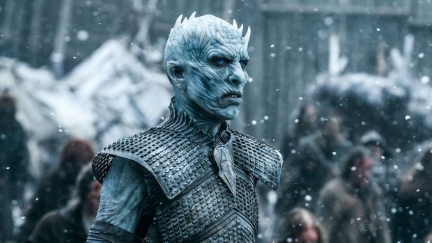 The Night King leads his army of the undead at a leisurely pace, unless they're sprinting.