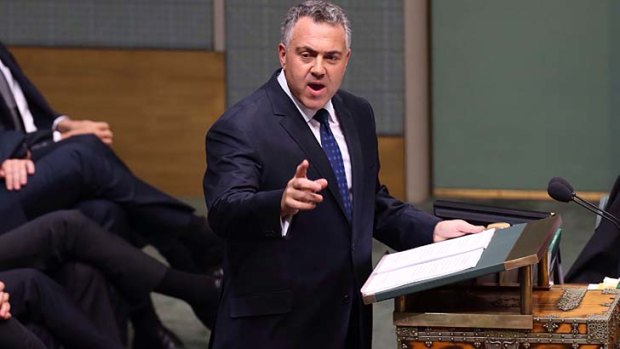 Treasurer Joe Hockey delivers his first budget last week.