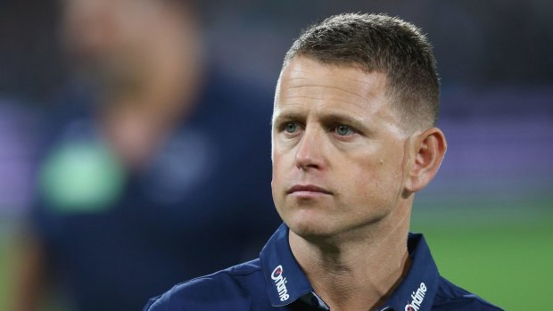 Blues coach Brendon Bolton is committed to the team's rebuild.