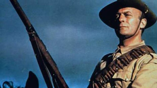 Edward Woodward as Harry Morant in Breaker Morant.