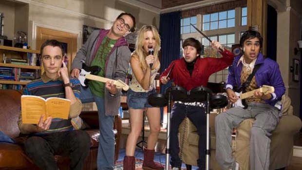 The cast of The Big Bang Theory.
