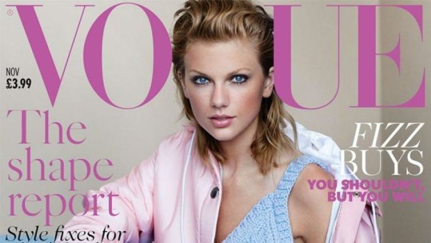 Taylor Swift looks intense on the cover of TIME Magazine as she