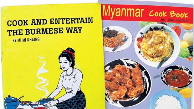 Cooking Burmese-style.