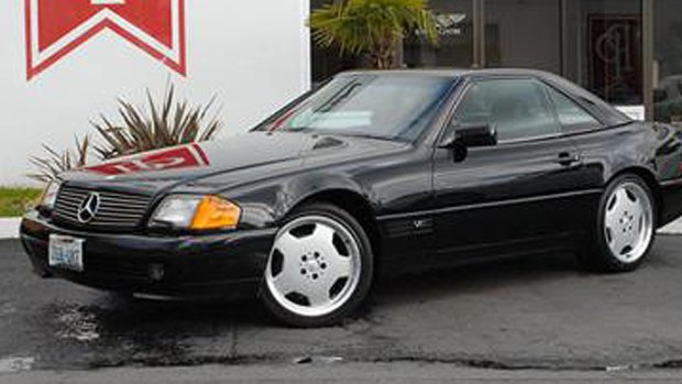 Object of desire ... a Mercedes Benz 1993 600SL Roadster.