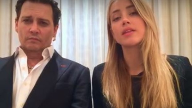 Johnny Depp and Amber Heard appeared in a somewhat bizarre video about Australian biosecurity as part of Heard's court hearing.