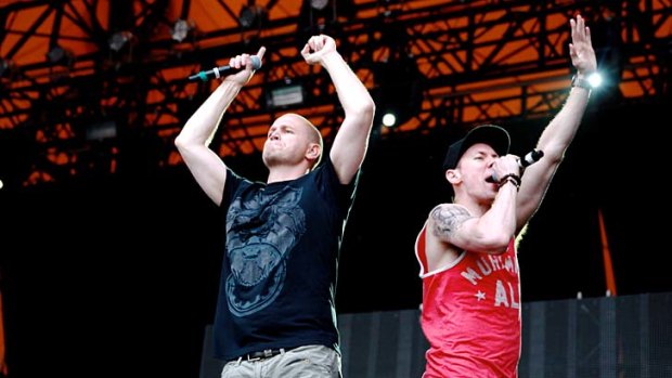 Crowd favourites, and now APRA darlings: Hilltop Hoods.