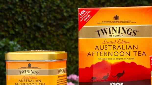 Twinings Australian afternoon tea.